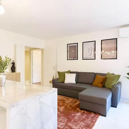 公寓 Le Calmette - Confort Centre 戛纳